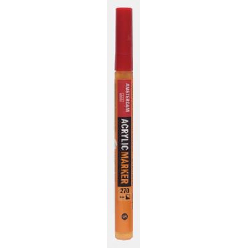 Acrylic Marker Small 1-2mm 270 Azo Yellow Deep