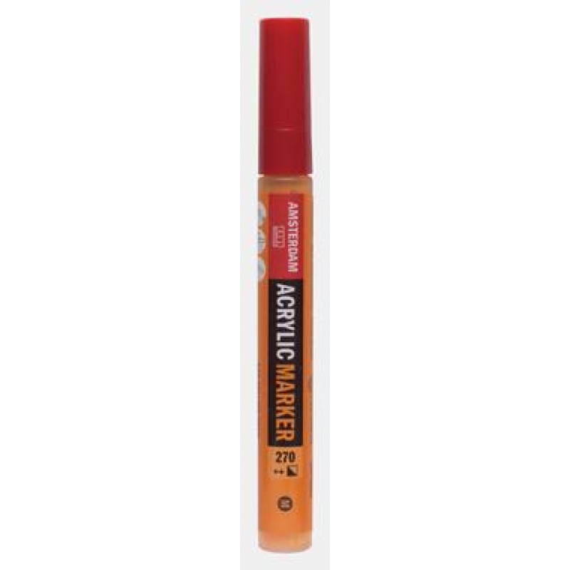 Acrylic Marker Medium 3-4mm 270 Azo Yellow Deep