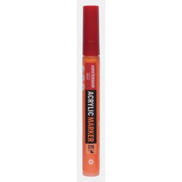 Acrylic Marker Medium 3-4mm 276 Azo Orange Acrylic Marker Medium 3-4mm 276 Azo Orange