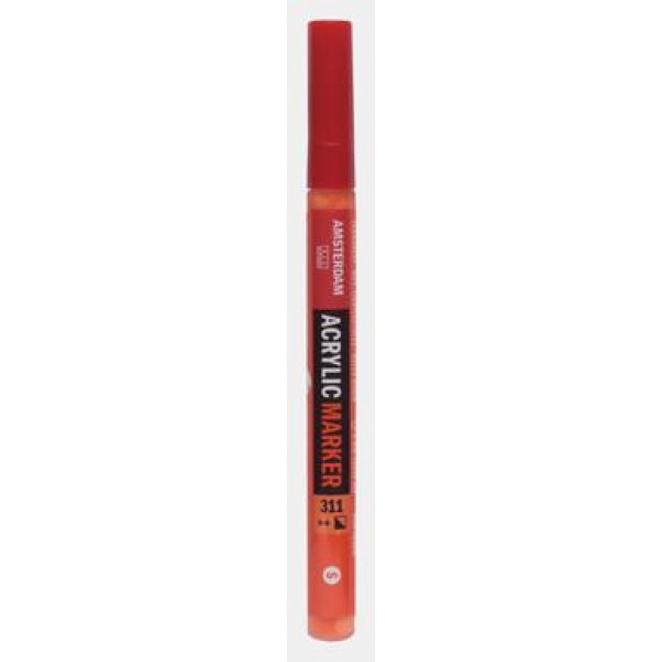 Acrylic Marker Small 1-2mm 311 Vermilion Acrylic Marker Small 1-2mm 311 Vermilion