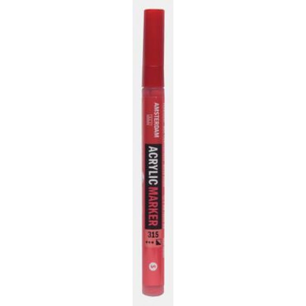 Acrylic Marker Small 1-2mm 315 Pyrrole Red Acrylic Marker Small 1-2mm 315 Pyrrole Red