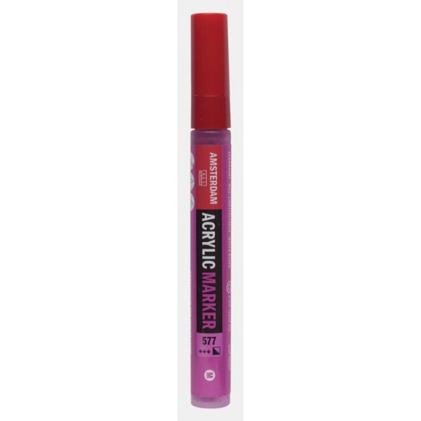 Acrylic Marker Medium 3-4mm 577 Permanent Red Violet Light Acrylic Marker Medium 3-4mm 577 Permanent Red Violet Light