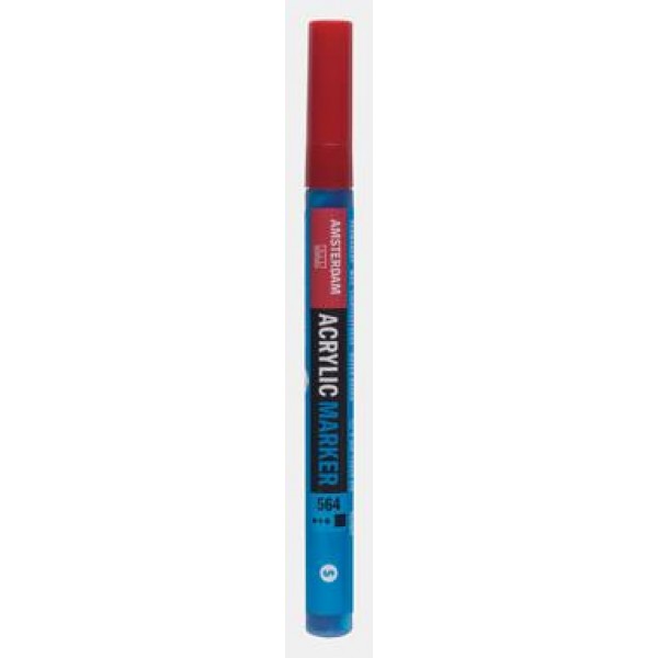 Acrylic Marker Small 1-2mm 564 Brilliant Blue Acrylic Marker Small 1-2mm 564 Brilliant Blue