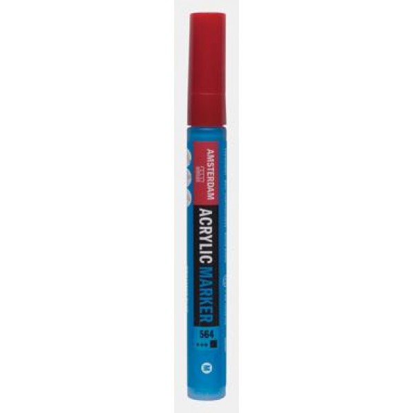 Acrylic Marker Medium 3-4mm 564 Brilliant Blue Acrylic Marker Medium 3-4mm 564 Brilliant Blue