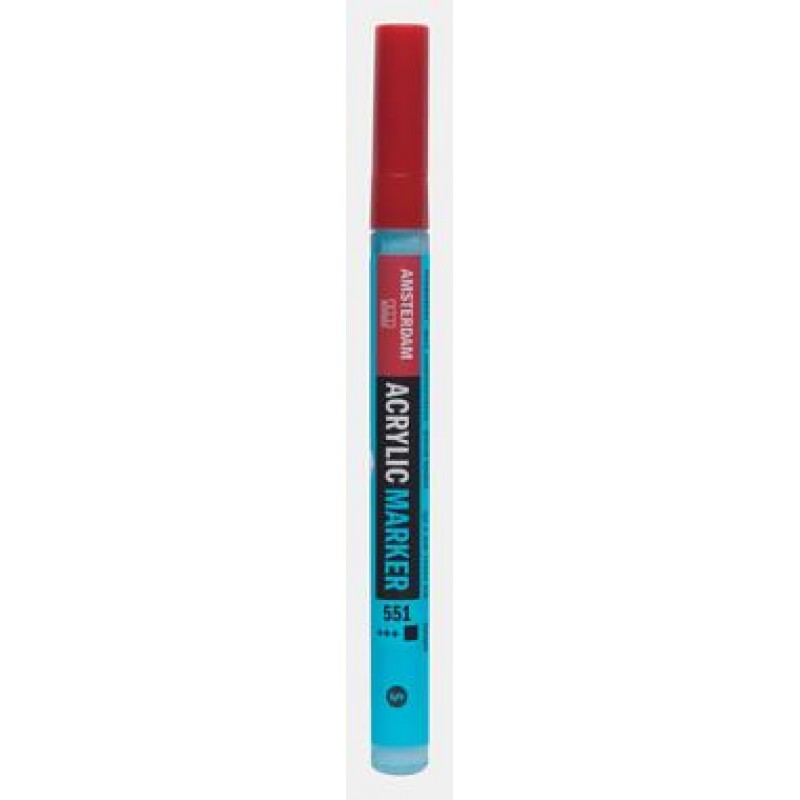 Acrylic Marker Small 1-2mm 551 Sky Blue Light