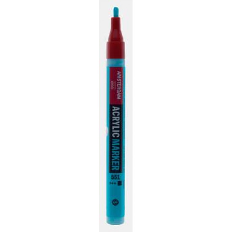 Acrylic Marker Small 1-2mm 551 Sky Blue Light