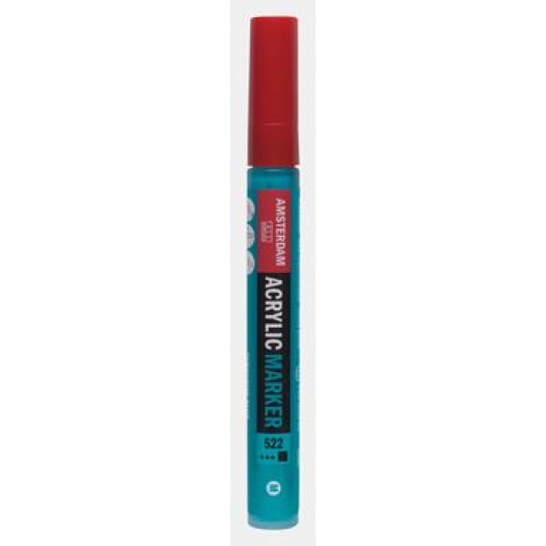 Acrylic Marker Medium 3-4mm 522 Turquoise Blue Acrylic Marker Medium 3-4mm 522 Turquoise Blue