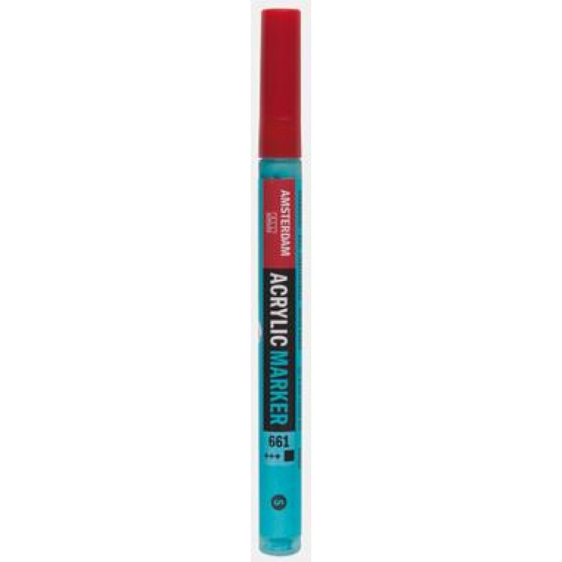 Acrylic Marker Small 1-2mm 661 Turquoise Green
