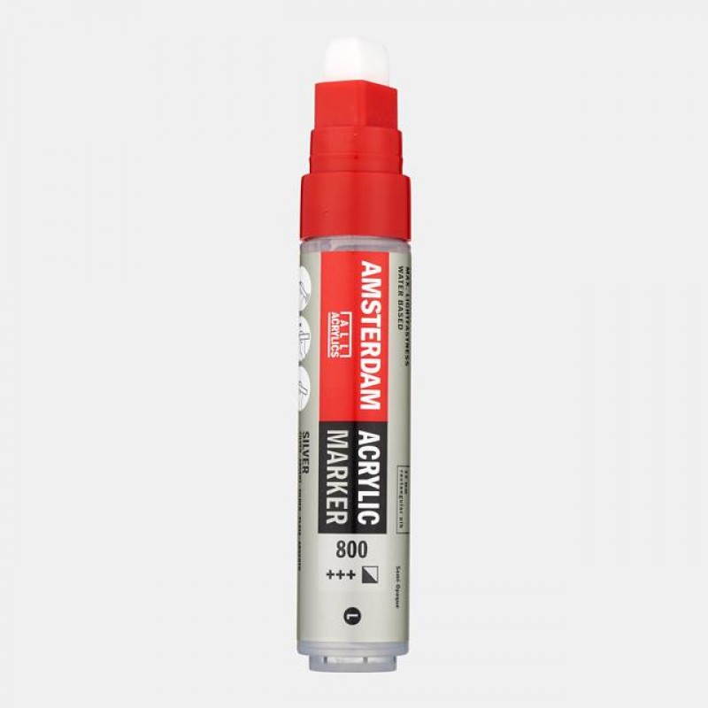 Acrylic Marker Large 8-15mm 800 Silver