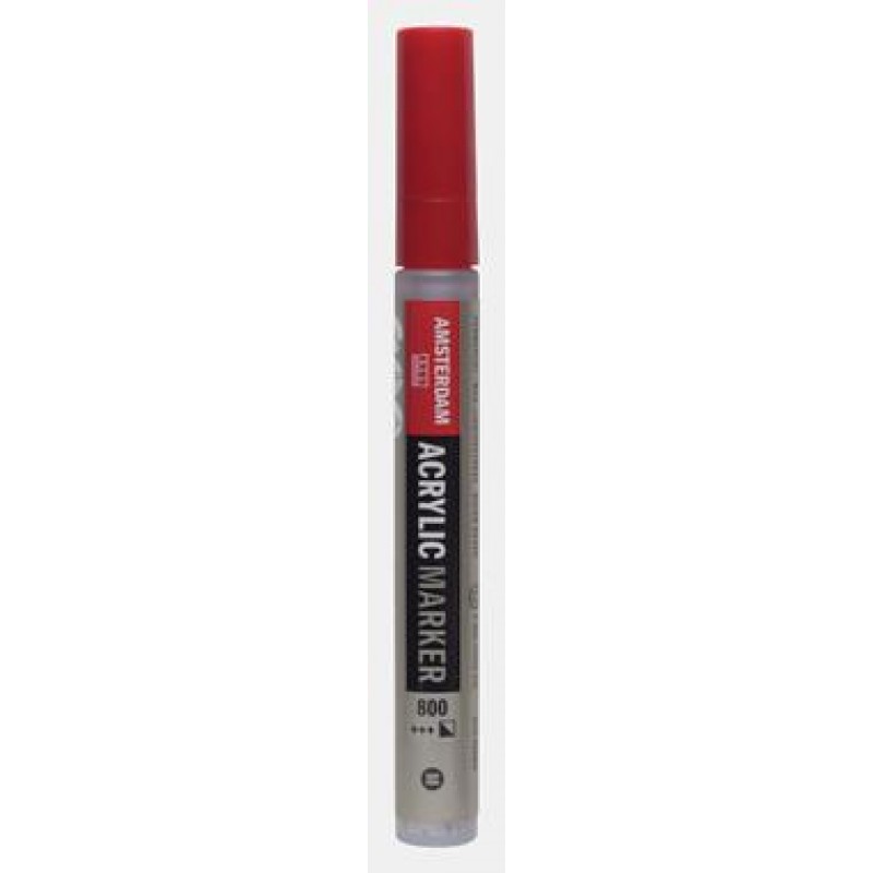 Acrylic Marker Medium 3-4mm 800 Silver