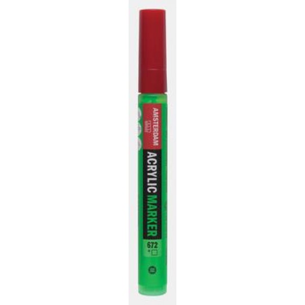 Acrylic Marker Medium 3-4mm 672 Reflex Green Acrylic Marker Medium 3-4mm 672 Reflex Green