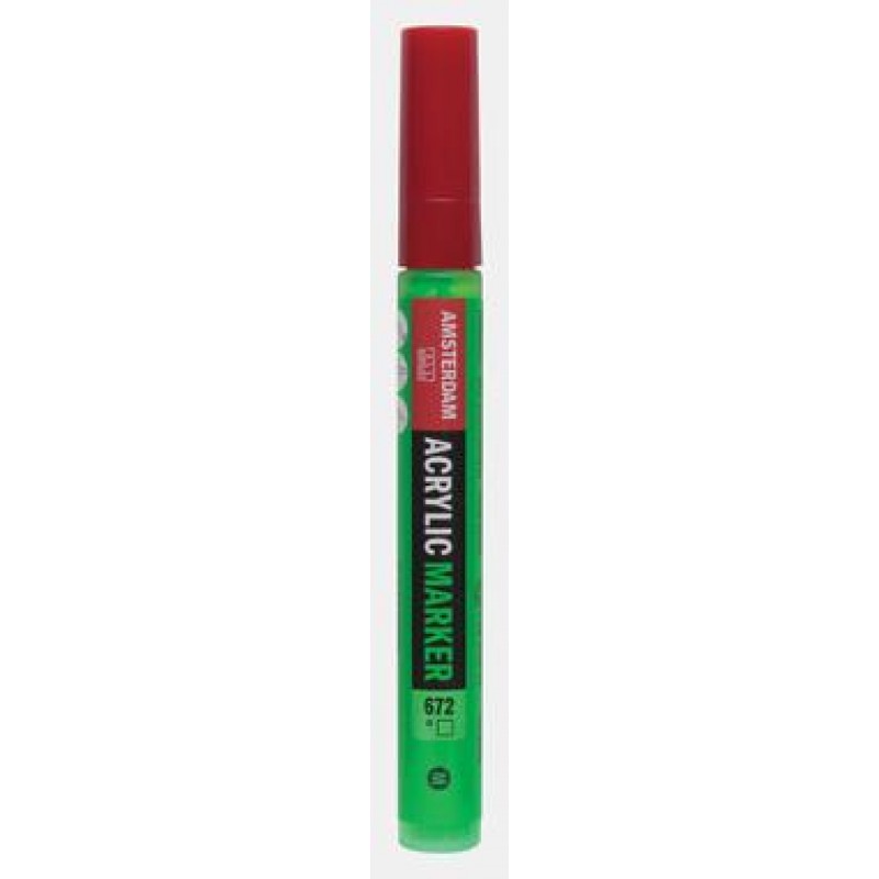 Acrylic Marker Medium 3-4mm 672 Reflex Green