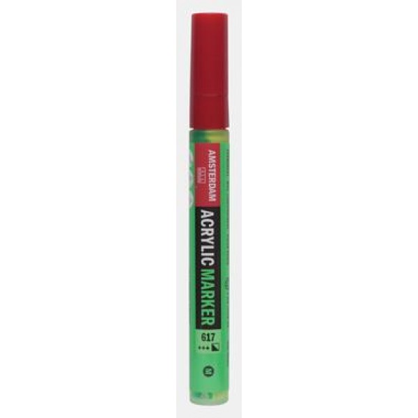 Acrylic Marker Medium 3-4mm 617 Yellowish Green Acrylic Marker Medium 3-4mm 617 Yellowish Green