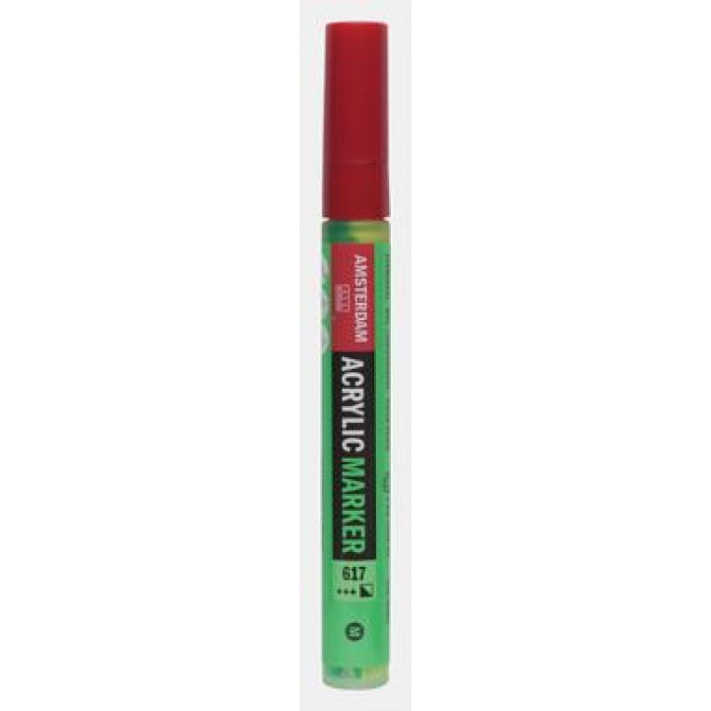 Acrylic Marker Medium 3-4mm 617 Yellowish Green Acrylic Marker Medium 3-4mm 617 Yellowish Green