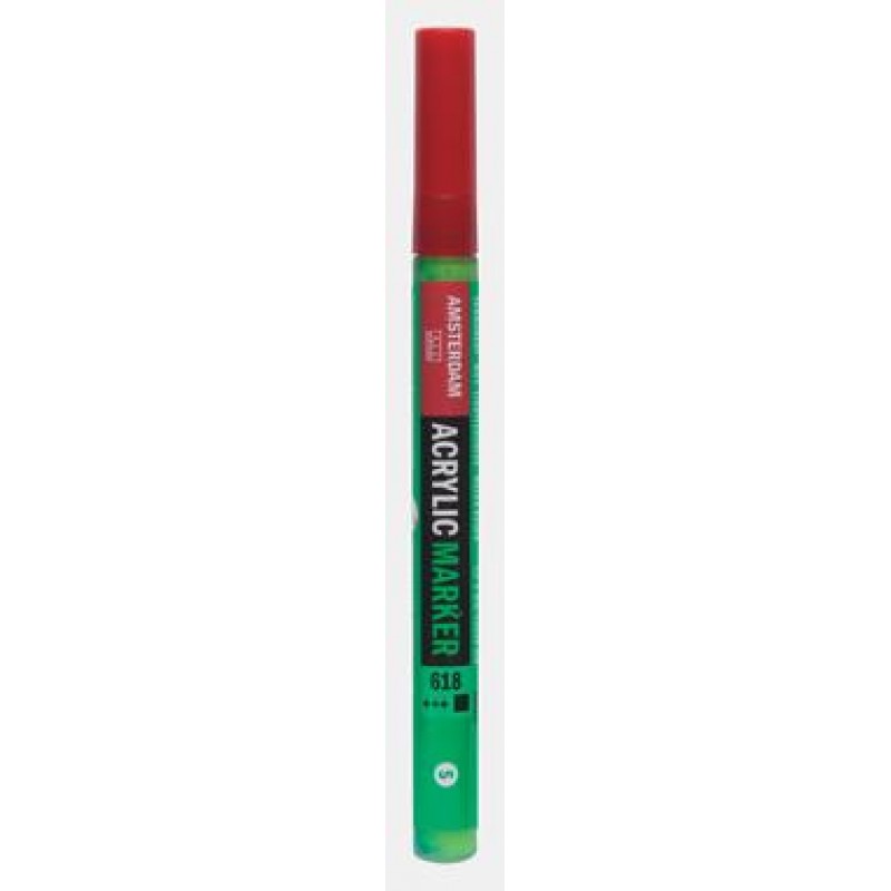 Acrylic Marker Small 1-2mm 618 Permanent Green Light