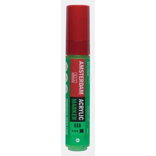 Acrylic Marker Large 8-15mm 618 Permanent Green Light Acrylic Marker Large 8-15mm 618 Permanent Green Light