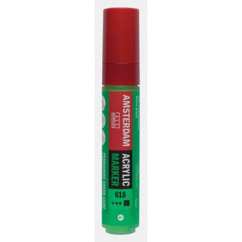 Acrylic Marker Large 8-15mm 618 Permanent Green Light Acrylic Marker Large 8-15mm 618 Permanent Green Light
