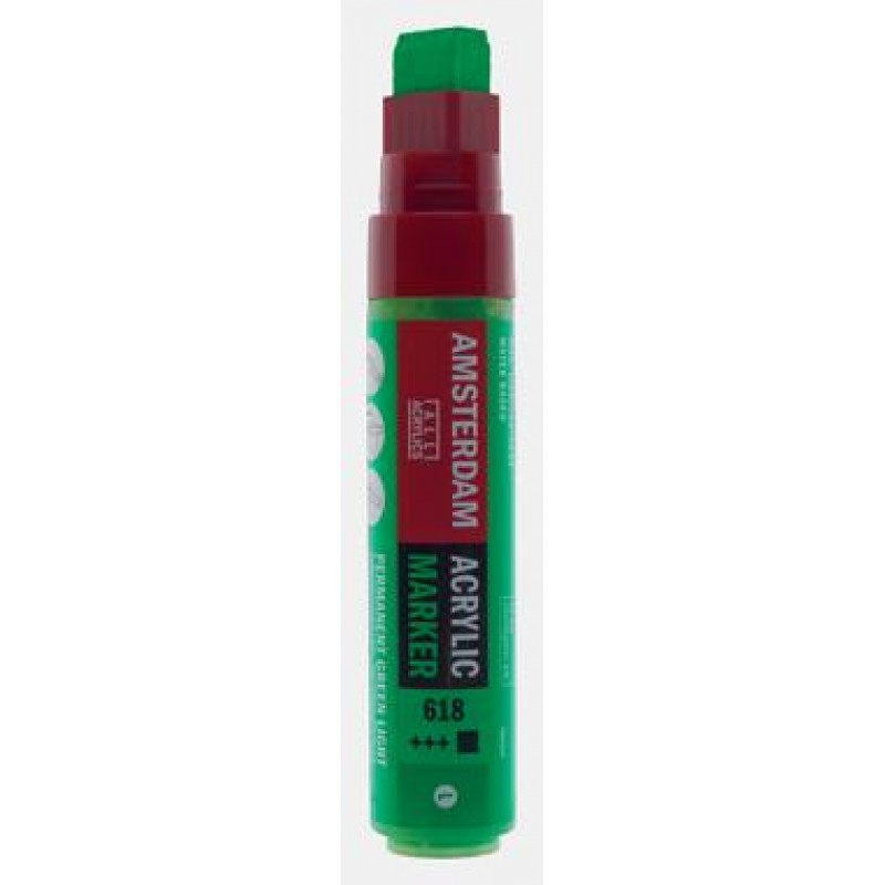 Acrylic Marker Large 8-15mm 618 Permanent Green Light