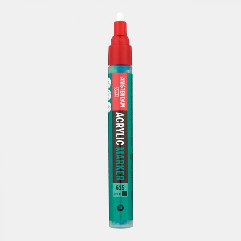 Acrylic Marker Medium 3-4mm 615 Emerald Green