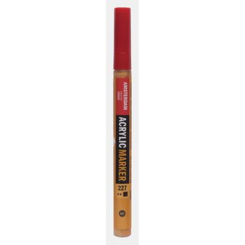 Acrylic Marker Small 1-2mm 227 Yellow Ochre