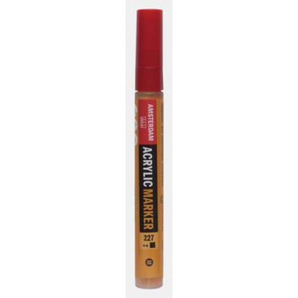 Acrylic Marker Medium 3-4mm 227 Yellow Ochre Acrylic Marker Medium 3-4mm 227 Yellow Ochre