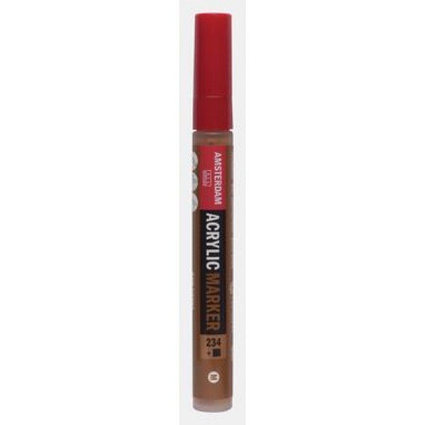 Acrylic Marker Medium 3-4mm 234 Raw Sienna Acrylic Marker Medium 3-4mm 234 Raw Sienna