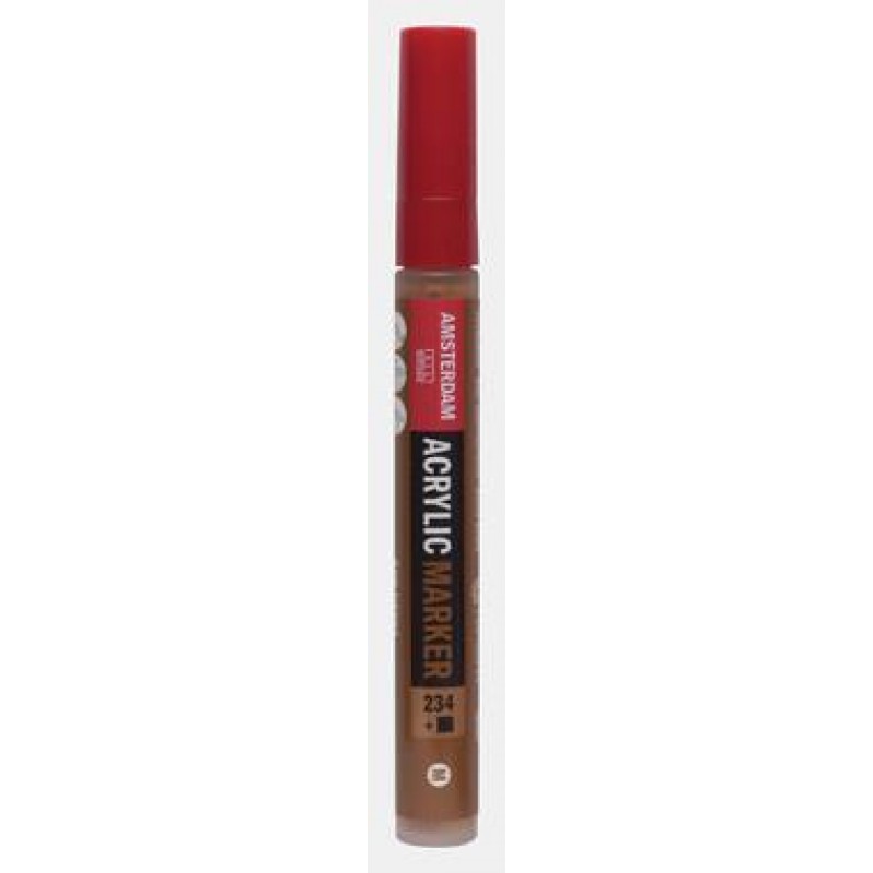 Acrylic Marker Medium 3-4mm 234 Raw Sienna