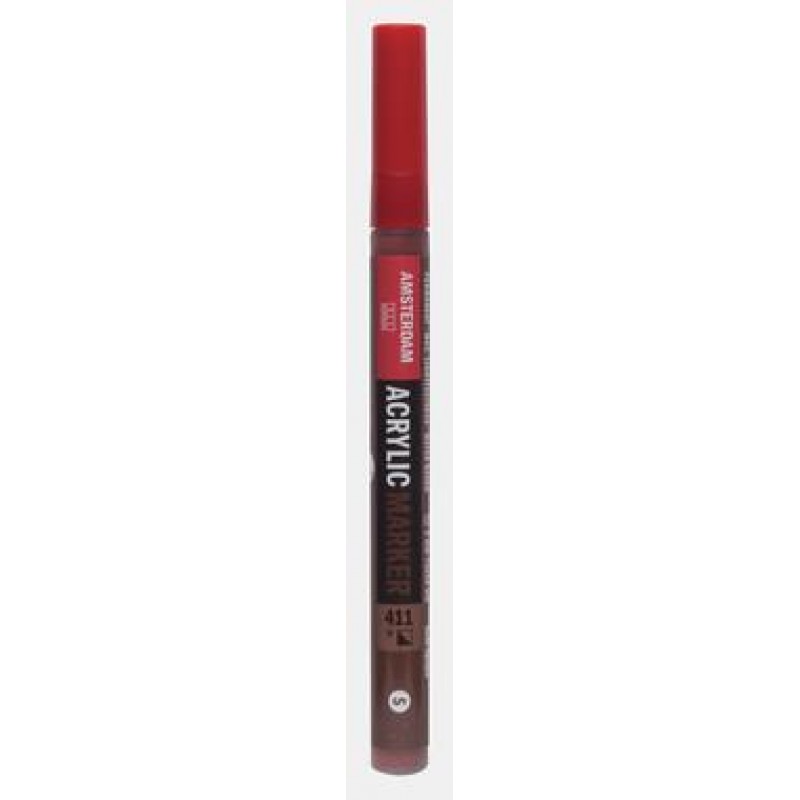 Acrylic Marker Small 1-2mm 411 Burnt Sienna