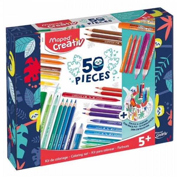 Maped Σετ Ζωγραφικής 50τεμ Maped Σετ Ζωγραφικής 50τεμ