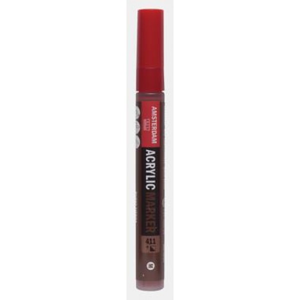 Acrylic Marker Medium 3-4mm 411 Burnt Sienna Acrylic Marker Medium 3-4mm 411 Burnt Sienna