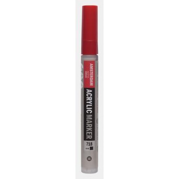 Acrylic Marker Medium 3-4mm 718 Warm Grey Acrylic Marker Medium 3-4mm 718 Warm Grey