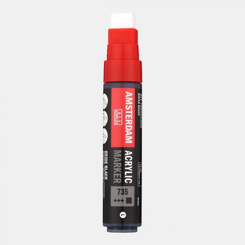 Acrylic Marker Large 8-15mm 735 Oxide Black