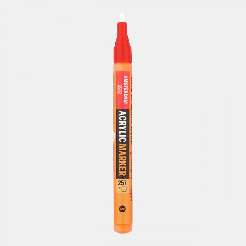 Acrylic Marker Small 1-2mm 257 Reflex Orange