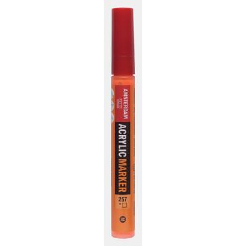 Acrylic Marker Medium 3-4mm 257 Reflex Orange