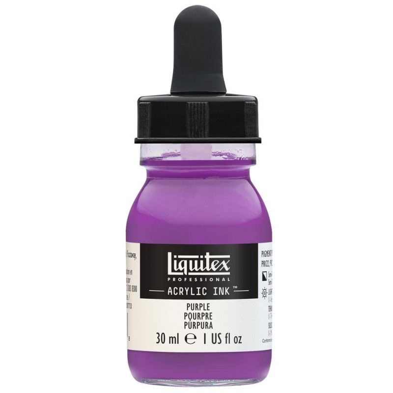 Liquitex Professional Acrylic Ink 30ml 015 Purple Liquitex Professional Acrylic Ink 30ml 015 Purple