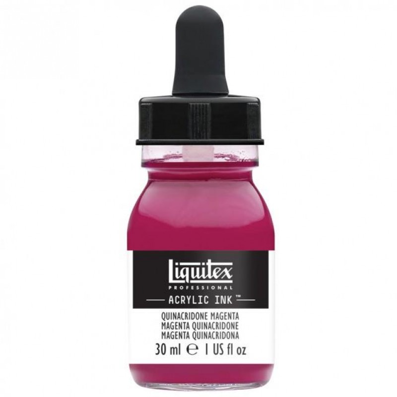 Liquitex Professional Acrylic Ink 30ml 114 Quinacridone Magenta Liquitex Professional Acrylic Ink 30ml 114 Quinacridone Magenta