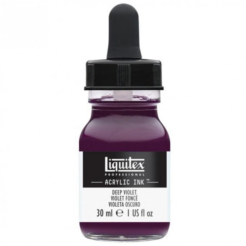 Liquitex Professional Acrylic Ink 30ml 115 Deep Violet Liquitex Professional Acrylic Ink 30ml 115 Deep Violet