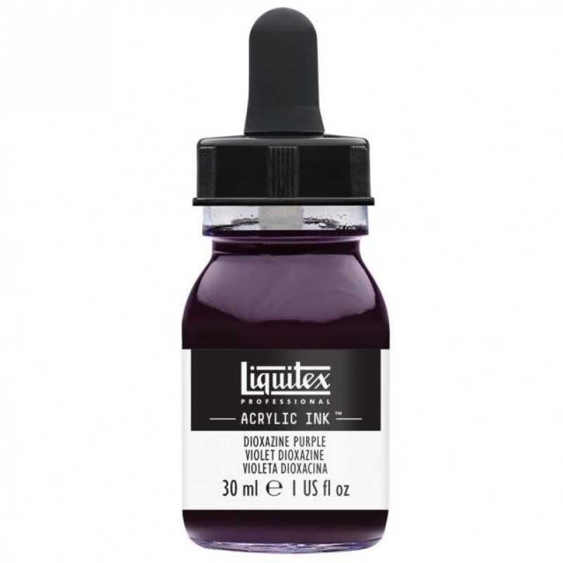 Liquitex Professional Acrylic Ink 30ml 186 Dioxazine Purple Liquitex Professional Acrylic Ink 30ml 186 Dioxazine Purple