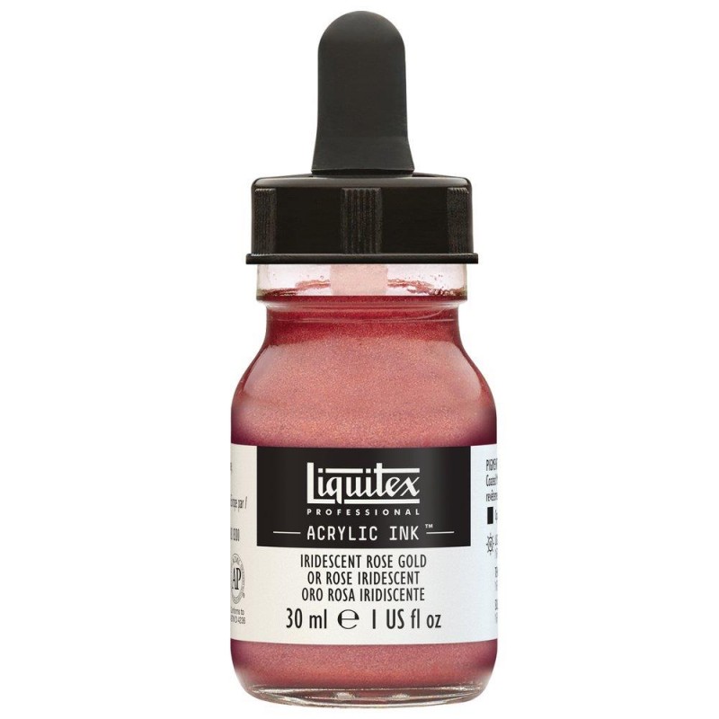 Liquitex Professional Acrylic Ink 30ml 227 Iridescent Rose Gold Liquitex Professional Acrylic Ink 30ml 227 Iridescent Rose Gold