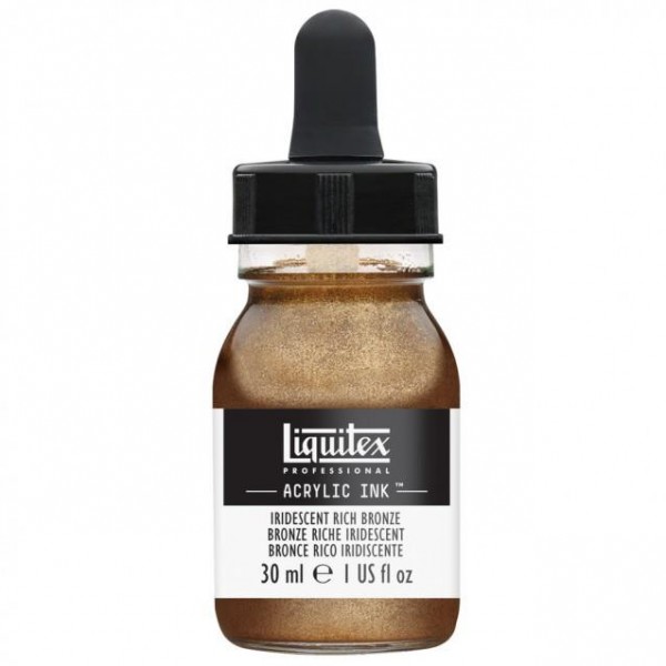 Liquitex Professional Acrylic Ink 30ml 229 Iridescent Rich Bronze
