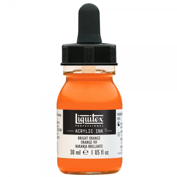 Liquitex Professional Acrylic Ink 30ml 720 Bright Orange Liquitex Professional Acrylic Ink 30ml 720 Bright Orange