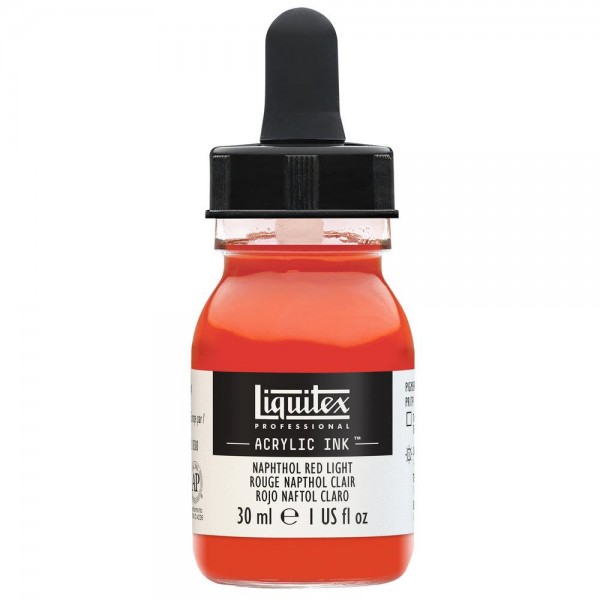 Liquitex Professional Acrylic Ink 30ml 294 Naphthol Red Light Liquitex Professional Acrylic Ink 30ml 294 Naphthol Red Light