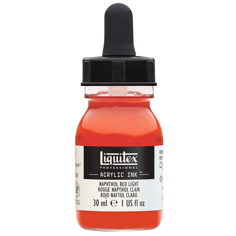 Liquitex Professional Acrylic Ink 30ml 294 Naphthol Red Light