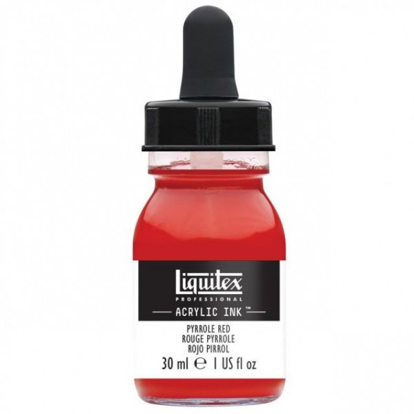 Liquitex Professional Acrylic Ink 30ml 321 Pyrrole Red Liquitex Professional Acrylic Ink 30ml 321 Pyrrole Red