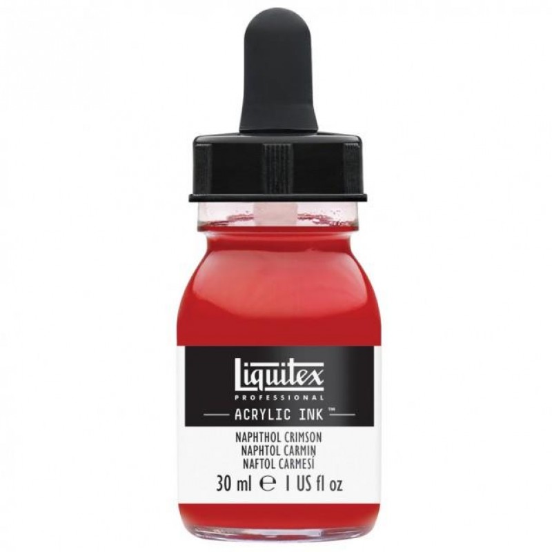 Liquitex Professional Acrylic Ink 30ml 292 Naphthol Crimson