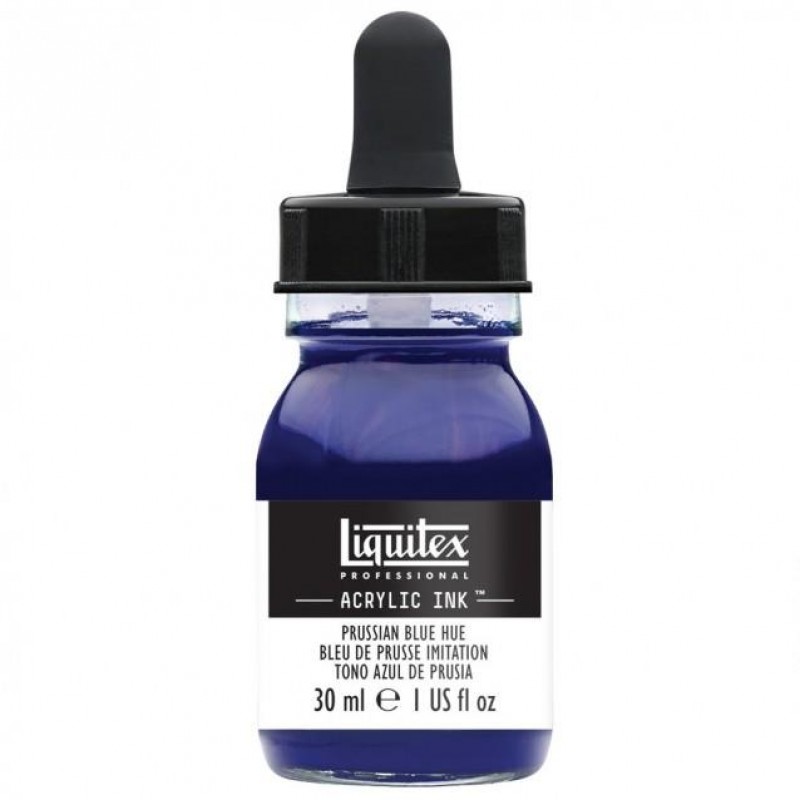 Liquitex Professional Acrylic Ink 30ml 320 Prussian Blue Hue Liquitex Professional Acrylic Ink 30ml 320 Prussian Blue Hue
