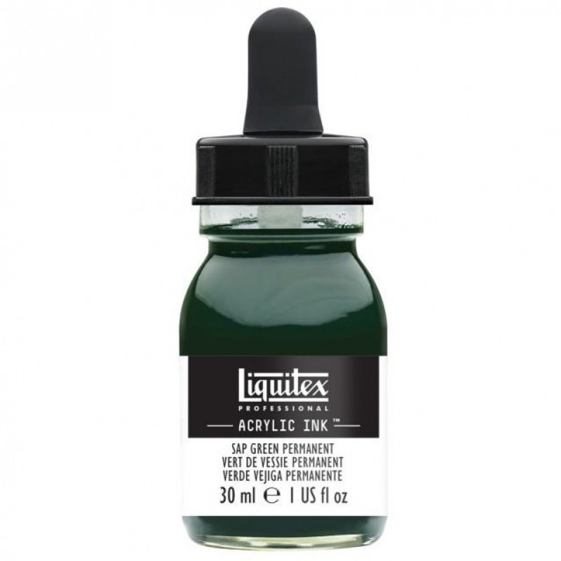 Liquitex Professional Acrylic Ink 30ml 315 Sap Green Permanent Liquitex Professional Acrylic Ink 30ml 315 Sap Green Permanent