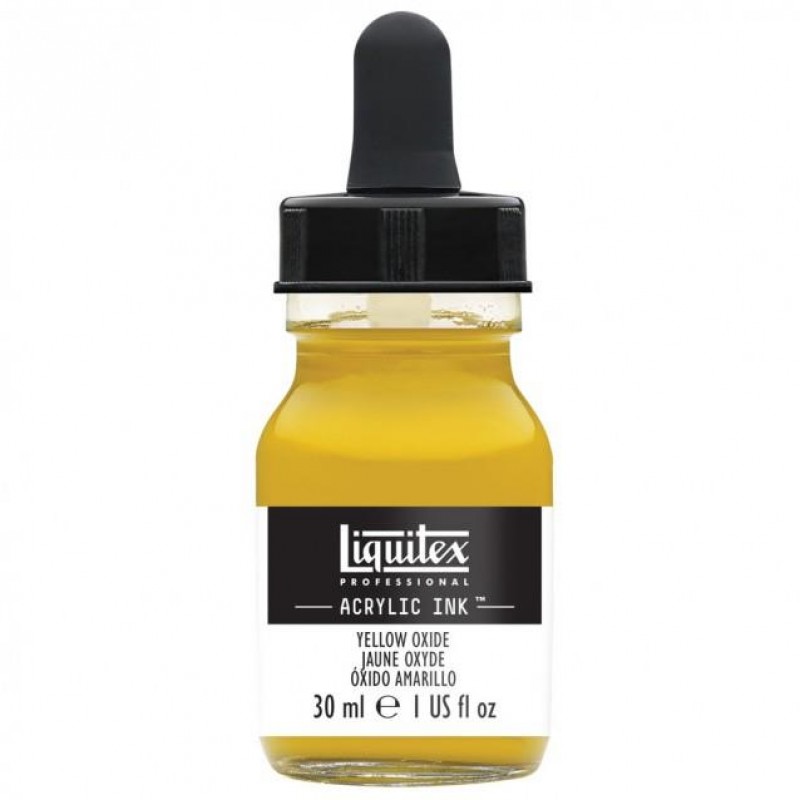 Liquitex Professional Acrylic Ink 30ml 416 Yellow Oxide Liquitex Professional Acrylic Ink 30ml 416 Yellow Oxide