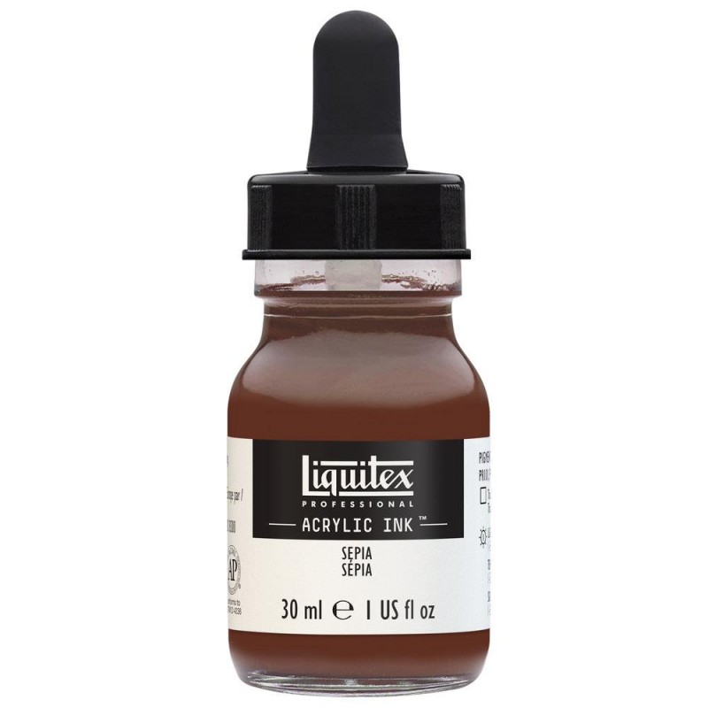 Liquitex Professional Acrylic Ink 30ml 609 Sepia Liquitex Professional Acrylic Ink 30ml 609 Sepia