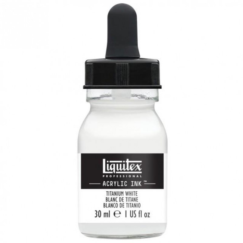 Liquitex Professional Acrylic Ink 30ml 432 Titanium White Liquitex Professional Acrylic Ink 30ml 432 Titanium White